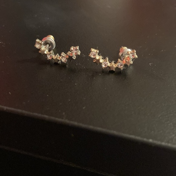 Loft star and moon earrings bundle, studs, silver - Picture 3 of 5